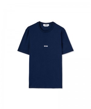 Blue MSGM Impact Mini Logo | USA_MSGM22383