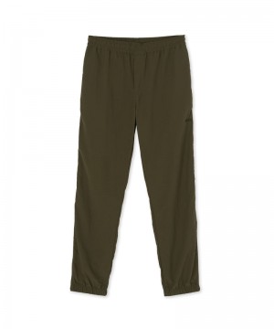 Green MSGM Nylon Pants With Elasticized Waistband | USA_MSGM38162