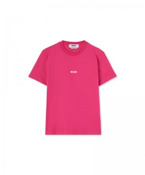 Pink MSGM Mini Logo | USA_MSGM70234