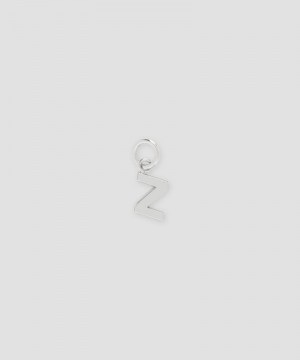 Silver MSGM Brass letter Z charm | USA_MSGM47246