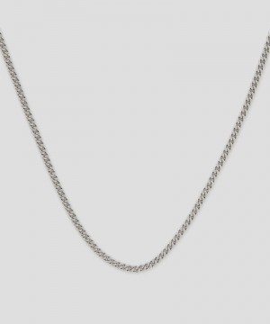 Silver MSGM Brass necklace | USA_MSGM37472