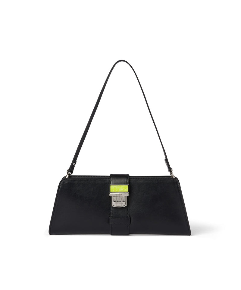 Black MSGM Baguette Bag With Clic Closure | USA_MSGM58000