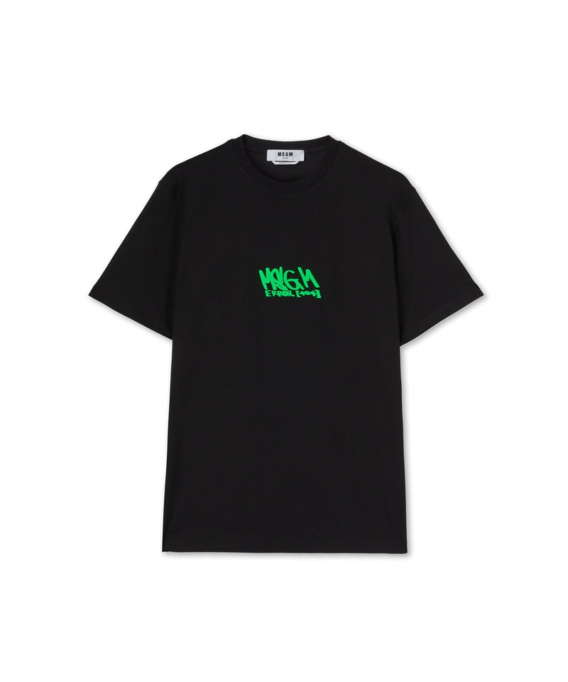 Black MSGM Graffiti Logo | USA_MSGM18720