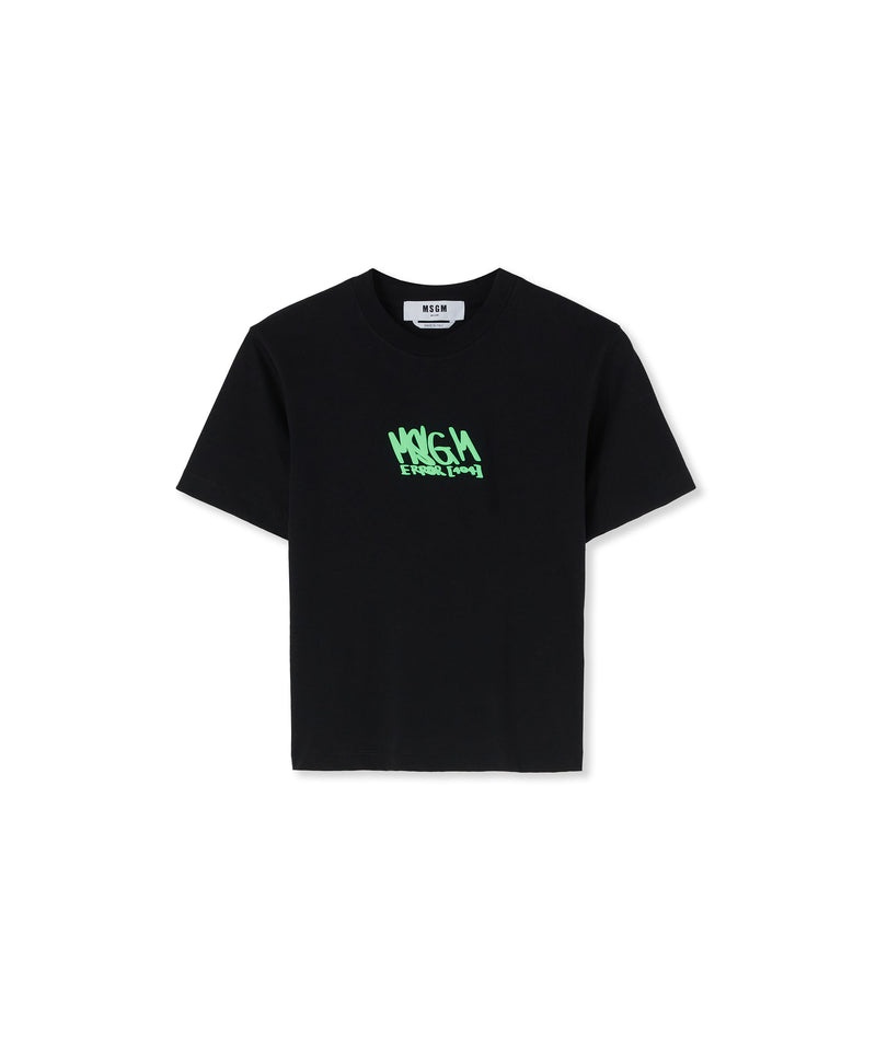 Black MSGM Graffiti Logo | USA_MSGM30217