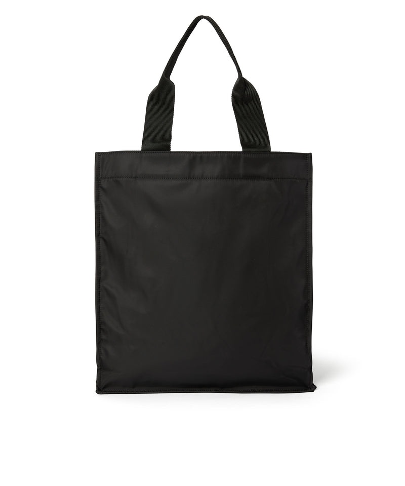 Black MSGM Msgm Signature Nylon Tote Bag With Brush Stroke Logo | USA_MSGM32037