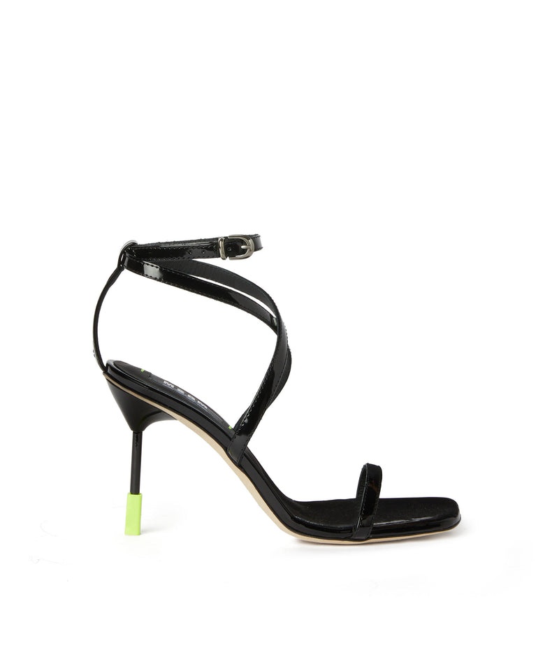 Black MSGM Sandal With Iconic Msgm Heel | USA_MSGM44070