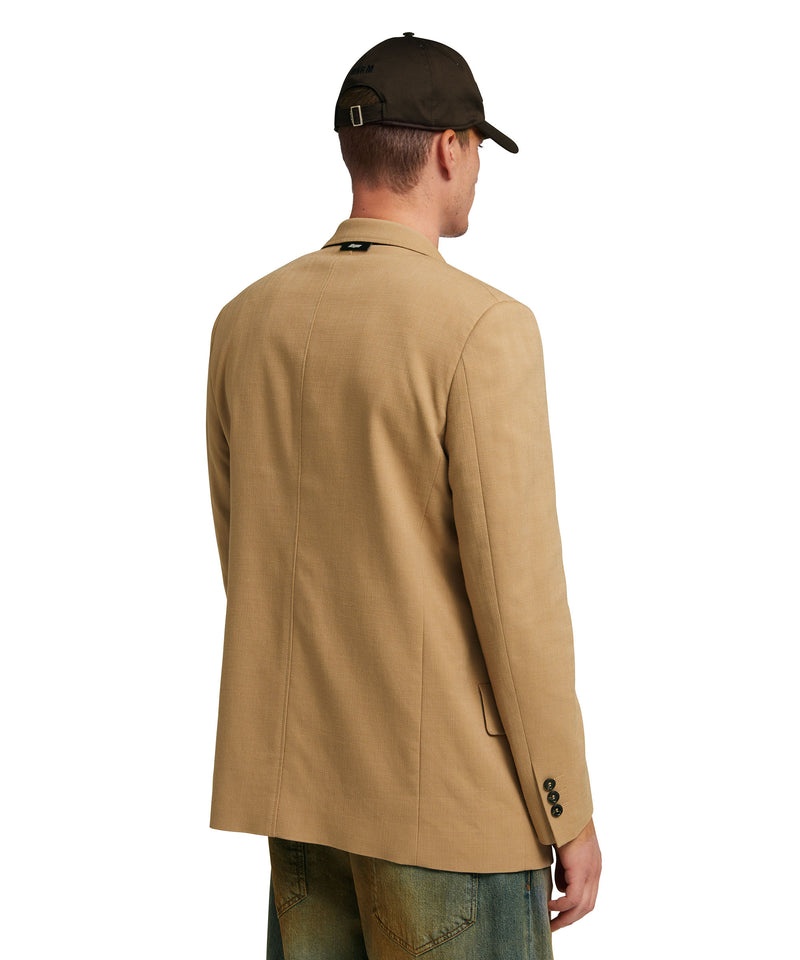 Brown MSGM Baseball Cap With Embroidered Duro | USA_MSGM77616