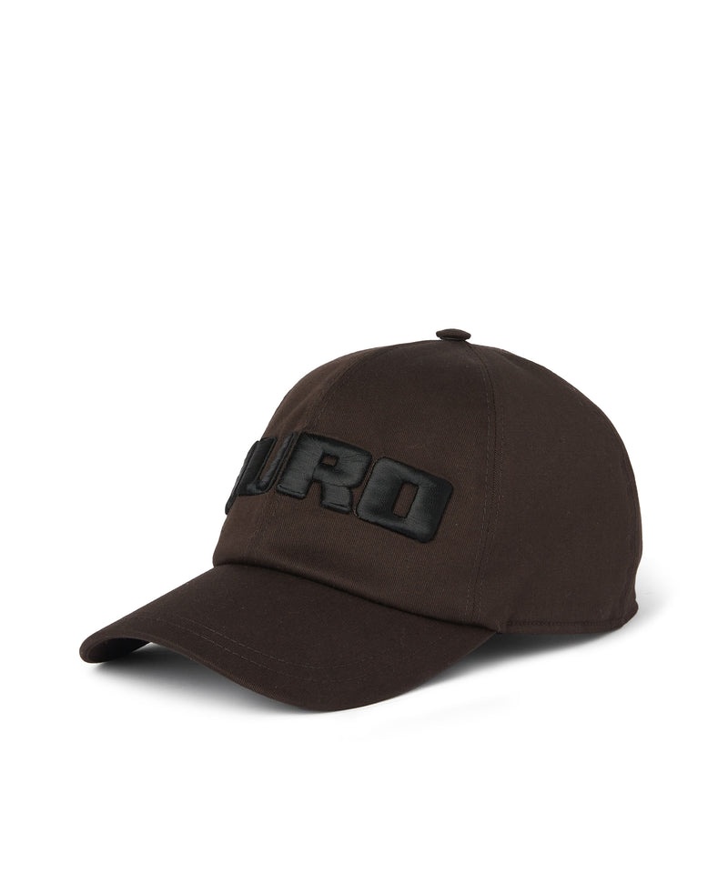 Brown MSGM Baseball Cap With Embroidered Duro | USA_MSGM77616