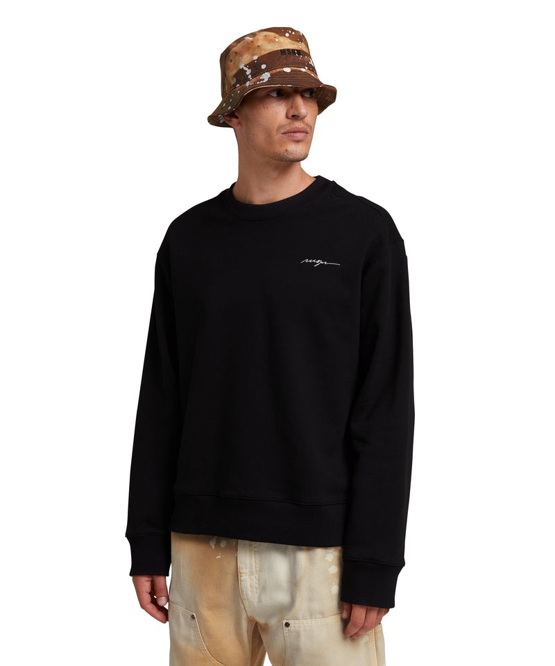 Brown MSGM Cotton Bucket Hat With Dripping Camo Print | USA_MSGM67558