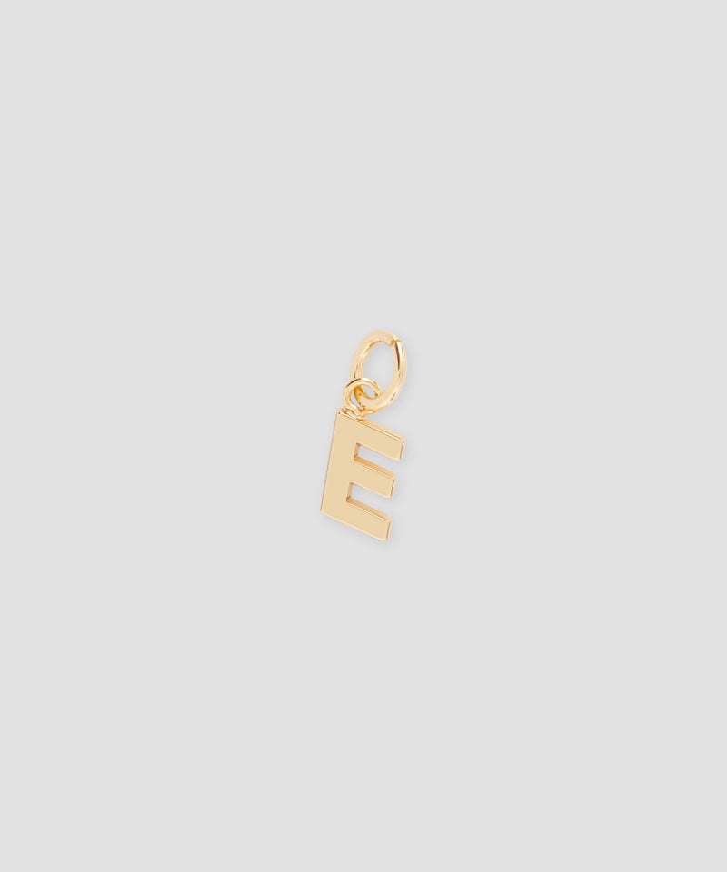 Gold MSGM Brass letter E charm | USA_MSGM93824