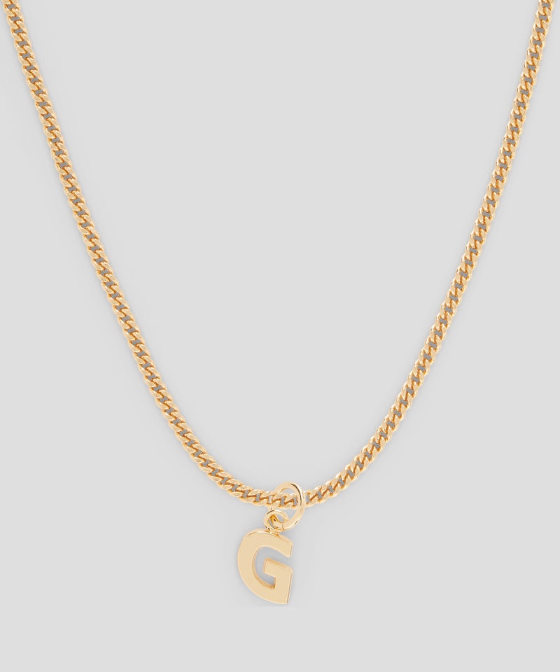 Gold MSGM Brass letter G charm | USA_MSGM88467