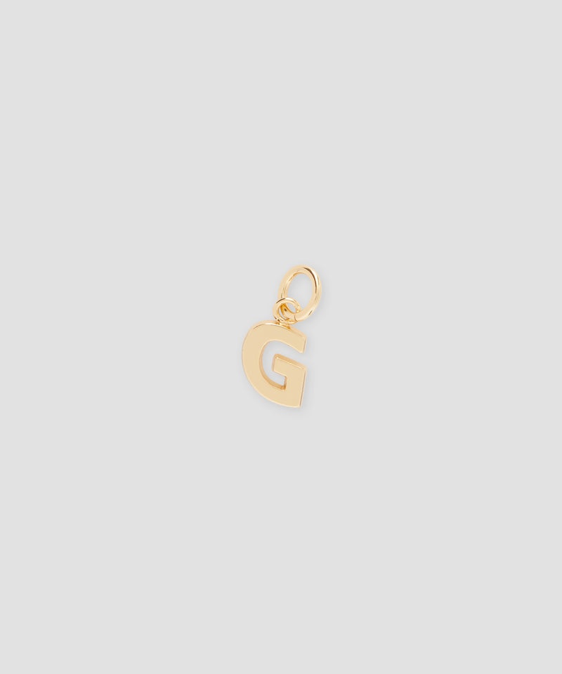 Gold MSGM Brass letter G charm | USA_MSGM88467