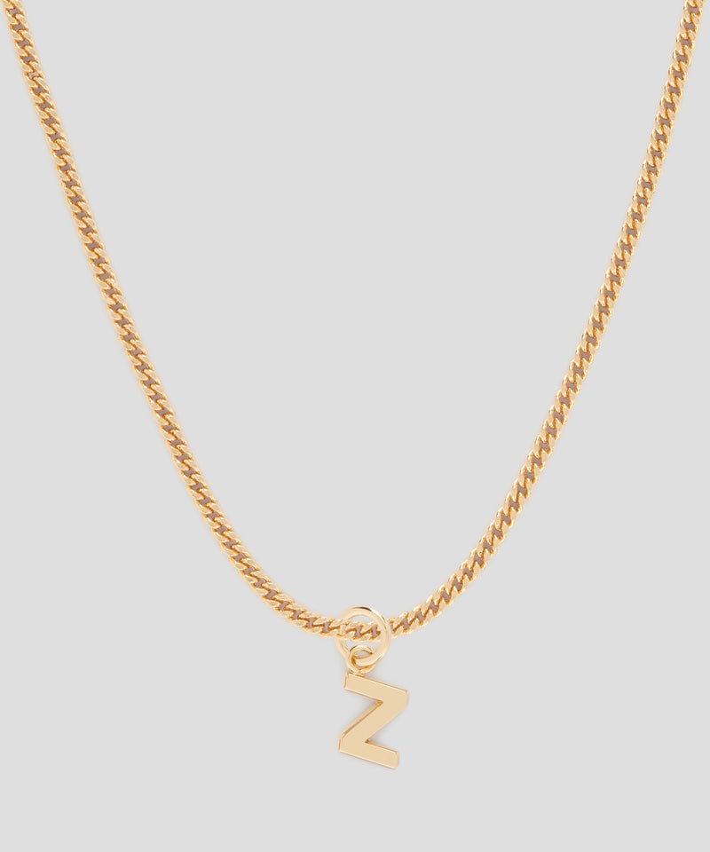 Gold MSGM Brass letter Z charm | USA_MSGM11883