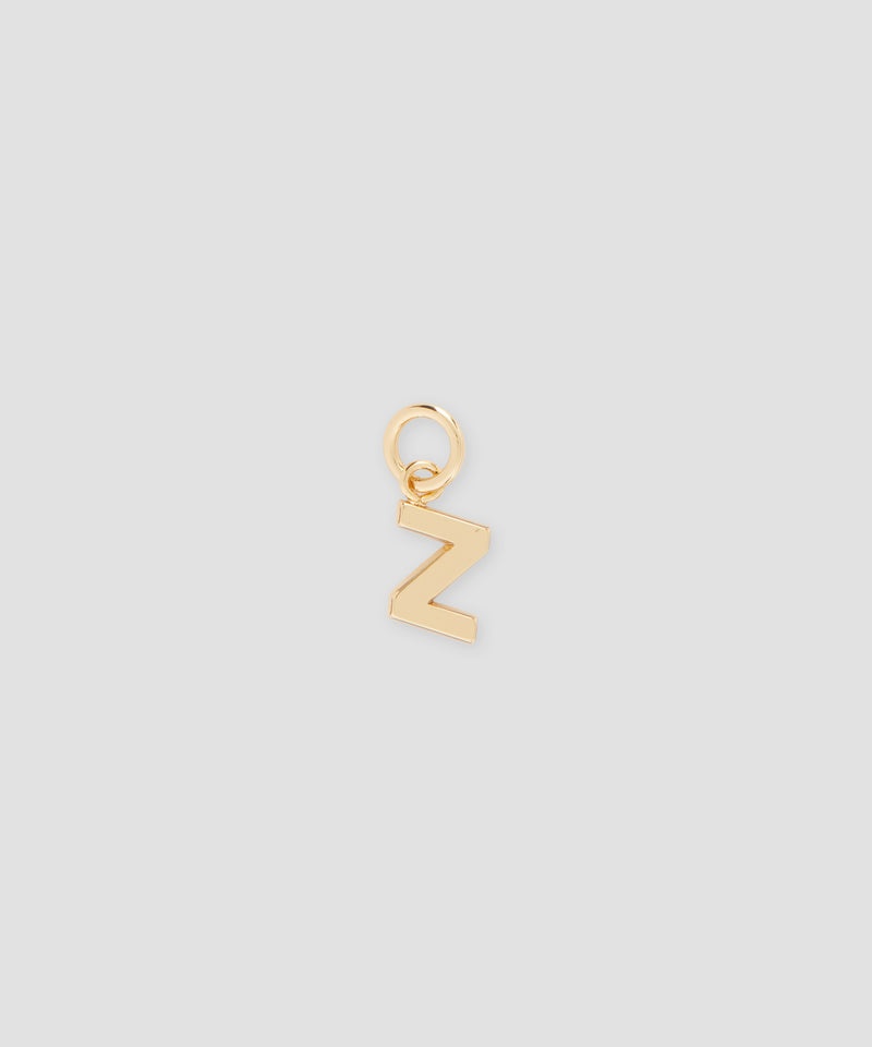 Gold MSGM Brass letter Z charm | USA_MSGM11883