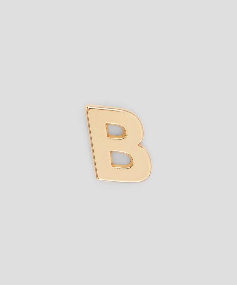 Gold MSGM Single brass B charm | USA_MSGM58094