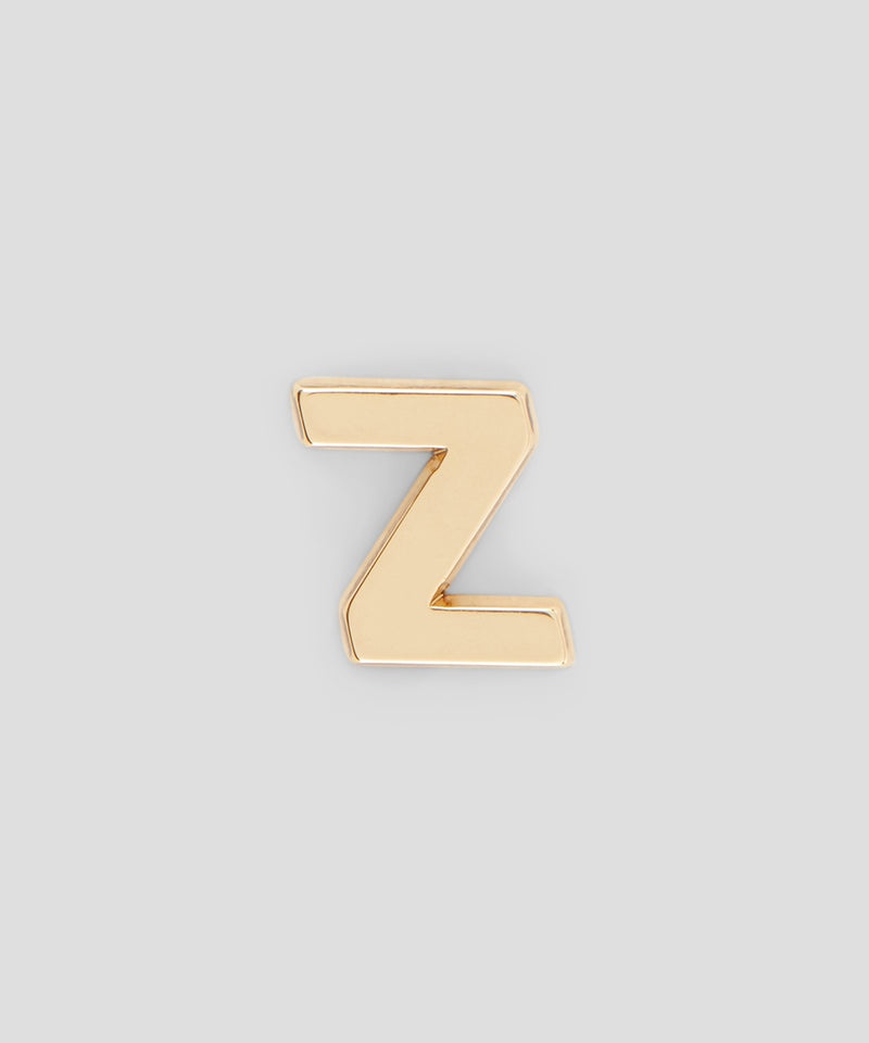 Gold MSGM Single brass Z charm | USA_MSGM14924