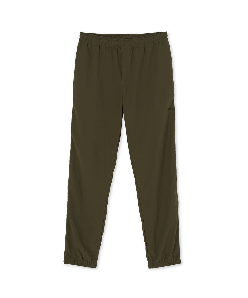 Green MSGM Nylon Pants With Elasticized Waistband | USA_MSGM38162