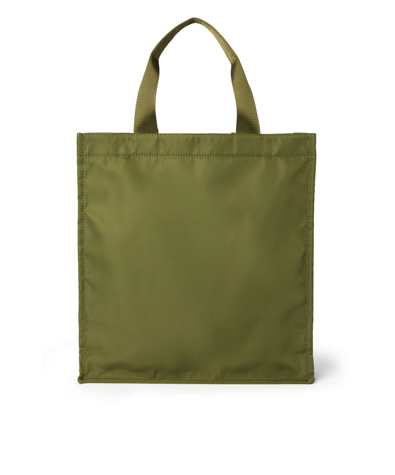 Green MSGM Nylon Tote Bag With Logo | USA_MSGM44307