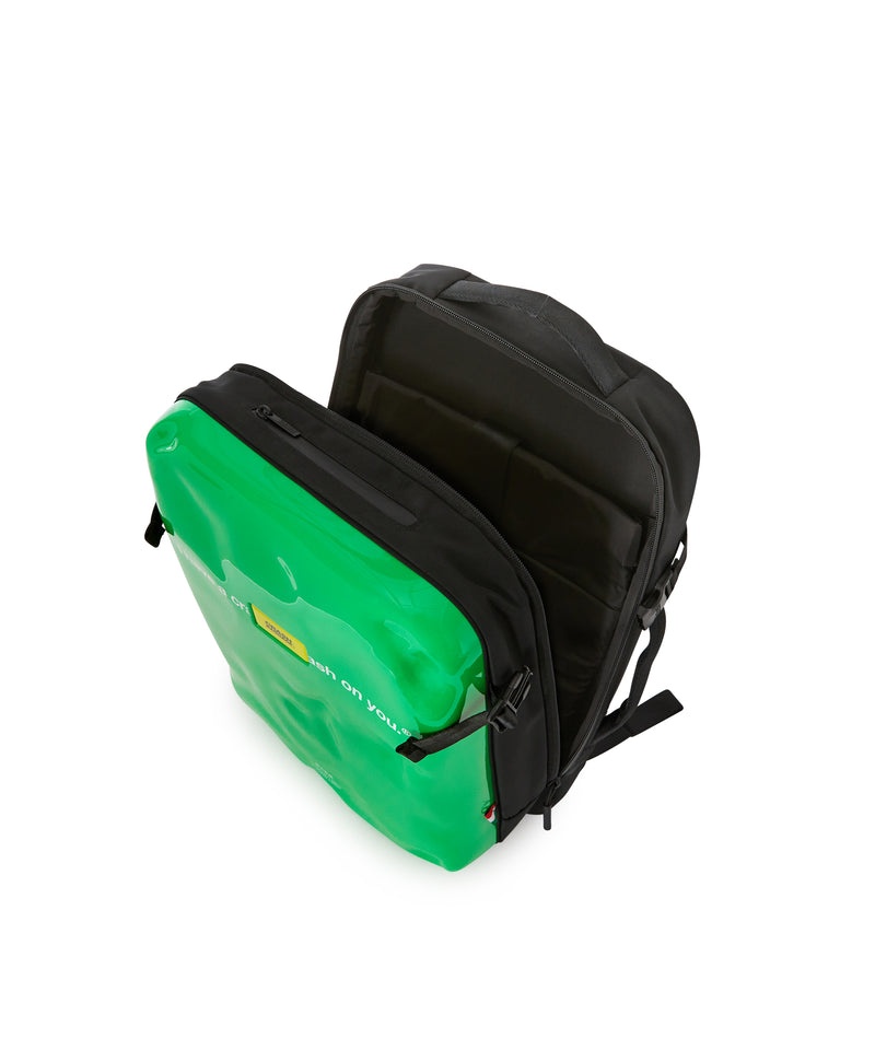 Green / Black MSGM Iconic Backpack | USA_MSGM68341