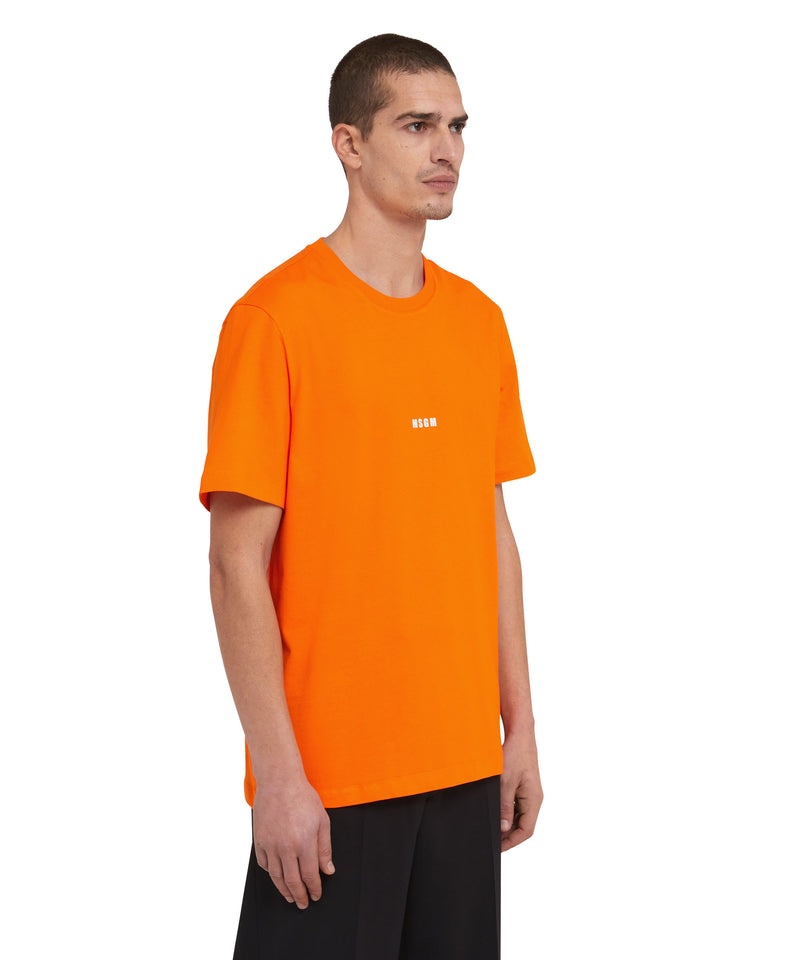 Orange MSGM Impact Mini Logo | USA_MSGM46347