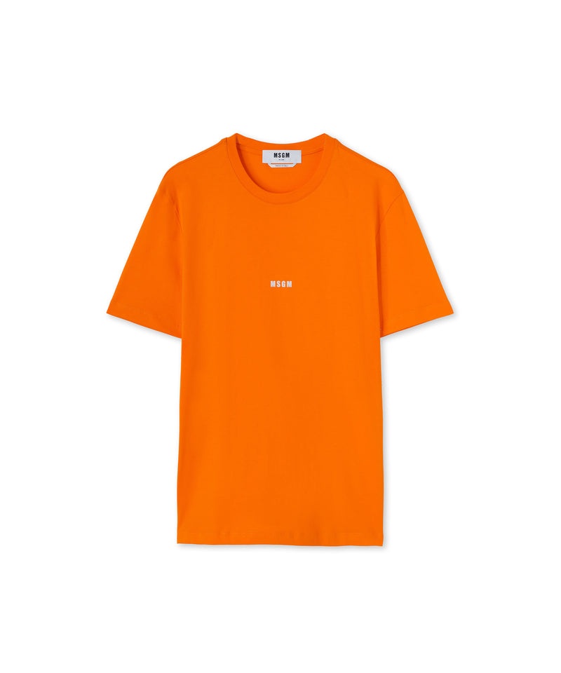 Orange MSGM Impact Mini Logo | USA_MSGM46347