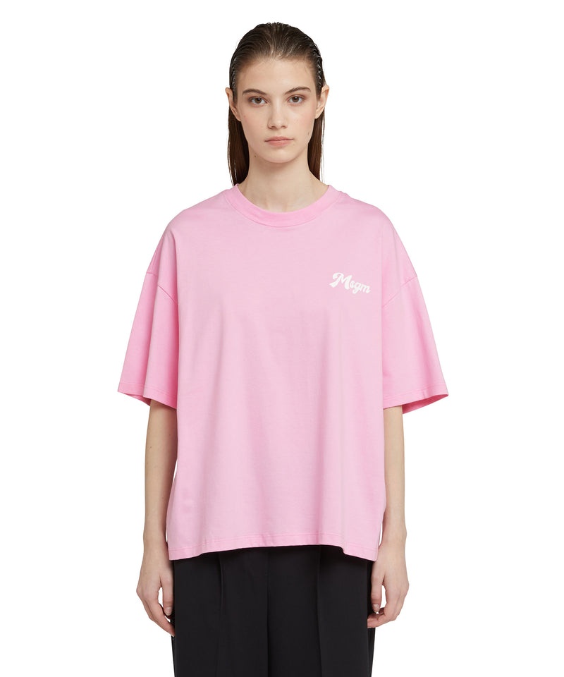 Pink MSGM Bar Milano Graphic | USA_MSGM22025