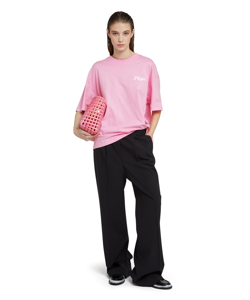 Pink MSGM Bar Milano Graphic | USA_MSGM22025