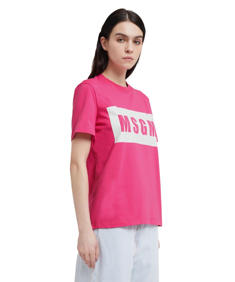 Pink MSGM Box Logo | USA_MSGM36456