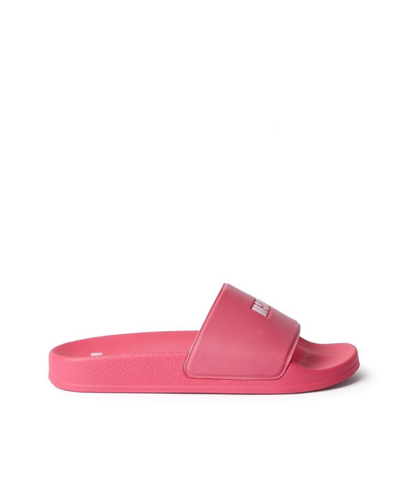 Pink MSGM Mini Logo Pool Slides | USA_MSGM66761