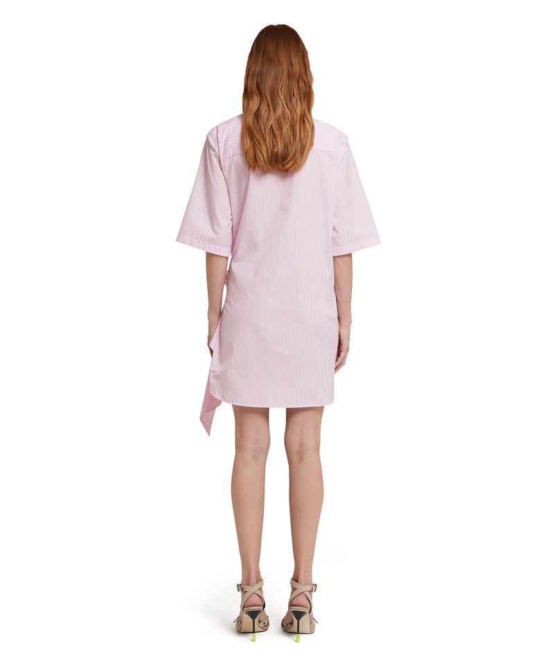 Pink MSGM Poplin With Bowed Waistline | USA_MSGM52780