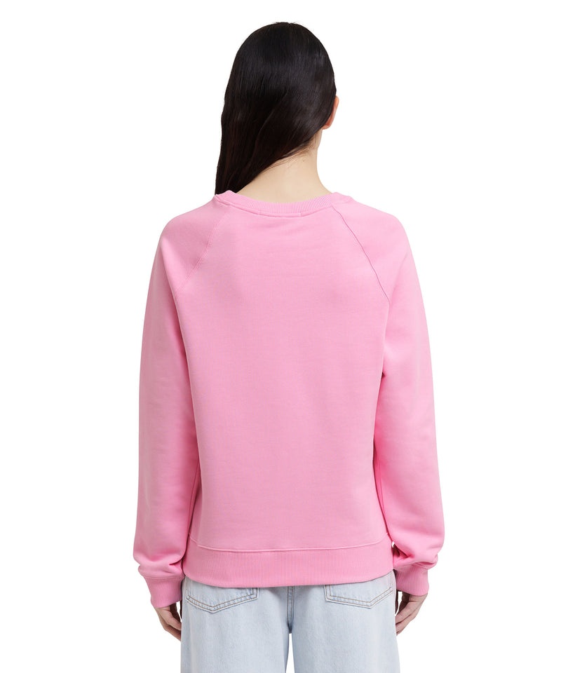 Pink MSGM Sweatshirt With Box Logo | USA_MSGM79812