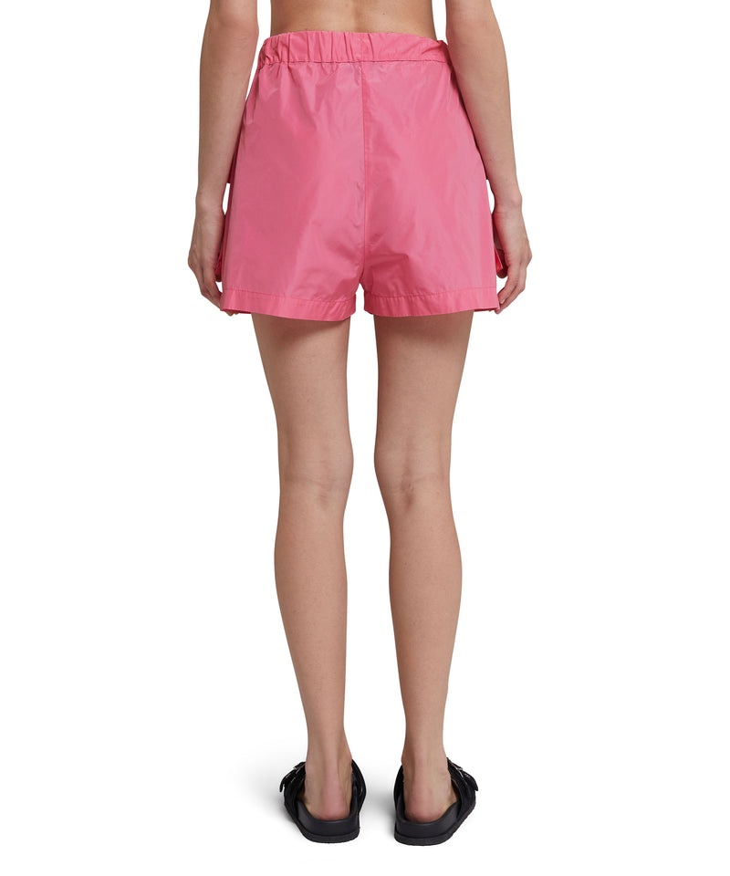 Pink MSGM Taffeta Cargo Shorts | USA_MSGM49307