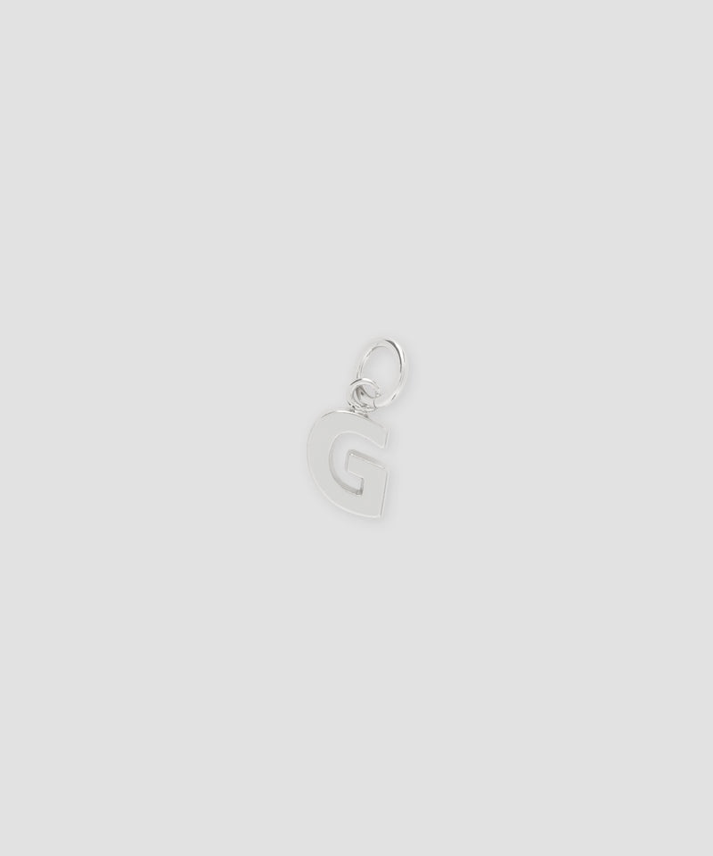 Silver MSGM Brass letter G charm | USA_MSGM28577