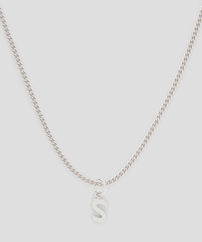 Silver MSGM Brass letter S charm | USA_MSGM82257