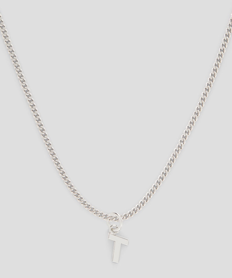 Silver MSGM Brass letter T charm | USA_MSGM74528