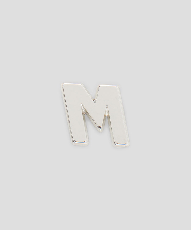 Silver MSGM Single brass M charm | USA_MSGM70952