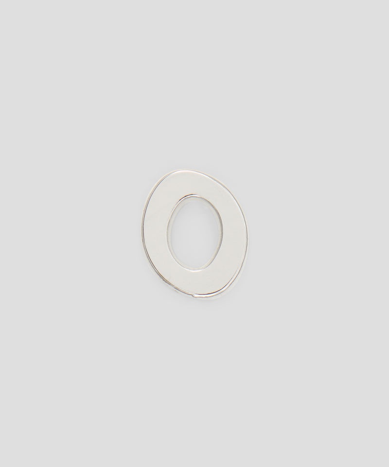 Silver MSGM Single brass O charm | USA_MSGM48266