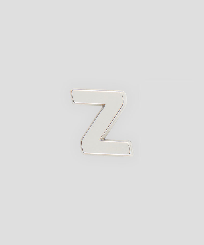 Silver MSGM Single brass Z charm | USA_MSGM53627