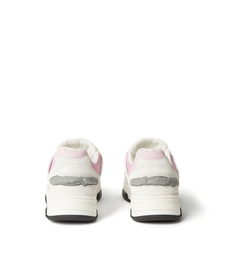 White MSGM Rck Sneakers | USA_MSGM37220