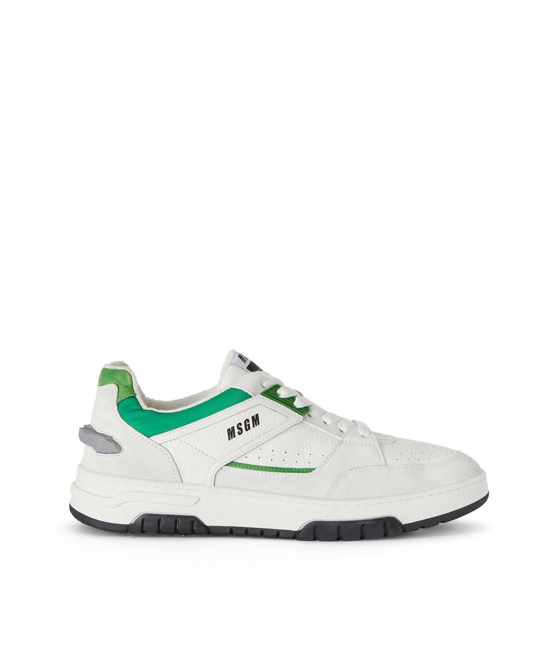 White MSGM Rck Sneakers | USA_MSGM68761