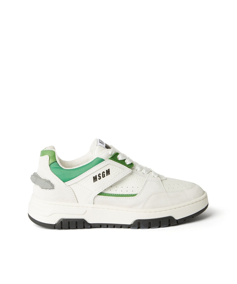 White MSGM Rck Sneakers | USA_MSGM81333