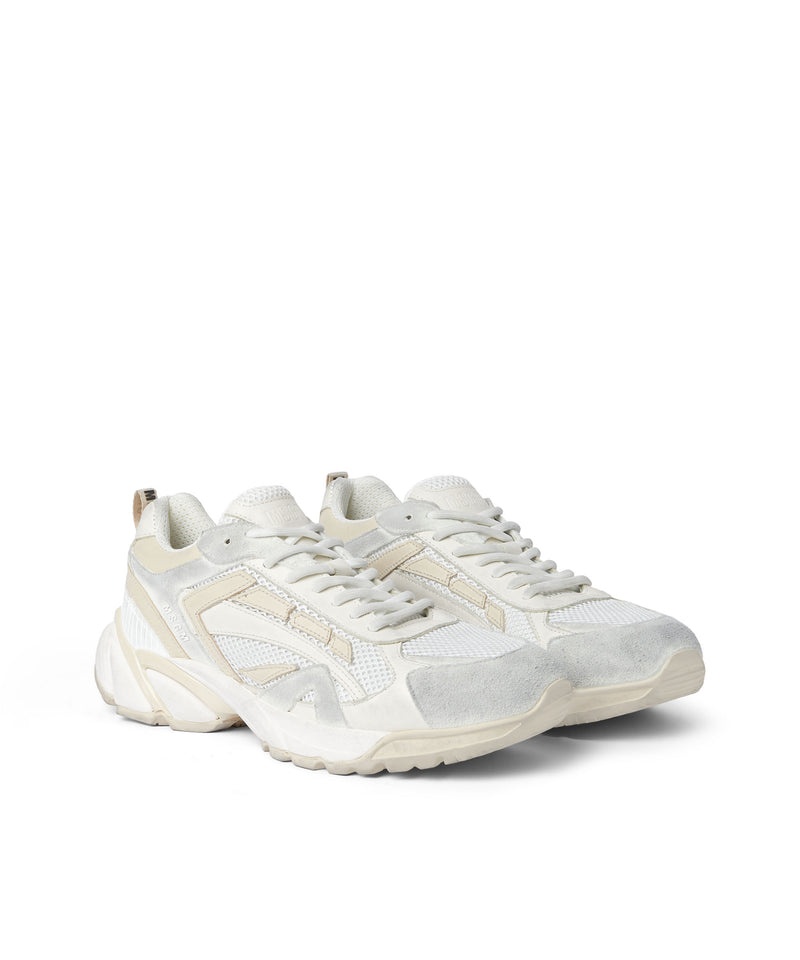 White MSGM Vulcano Sneakers | USA_MSGM91025